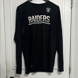 NFL Raiders Black Dri-Fit Training Shirt
